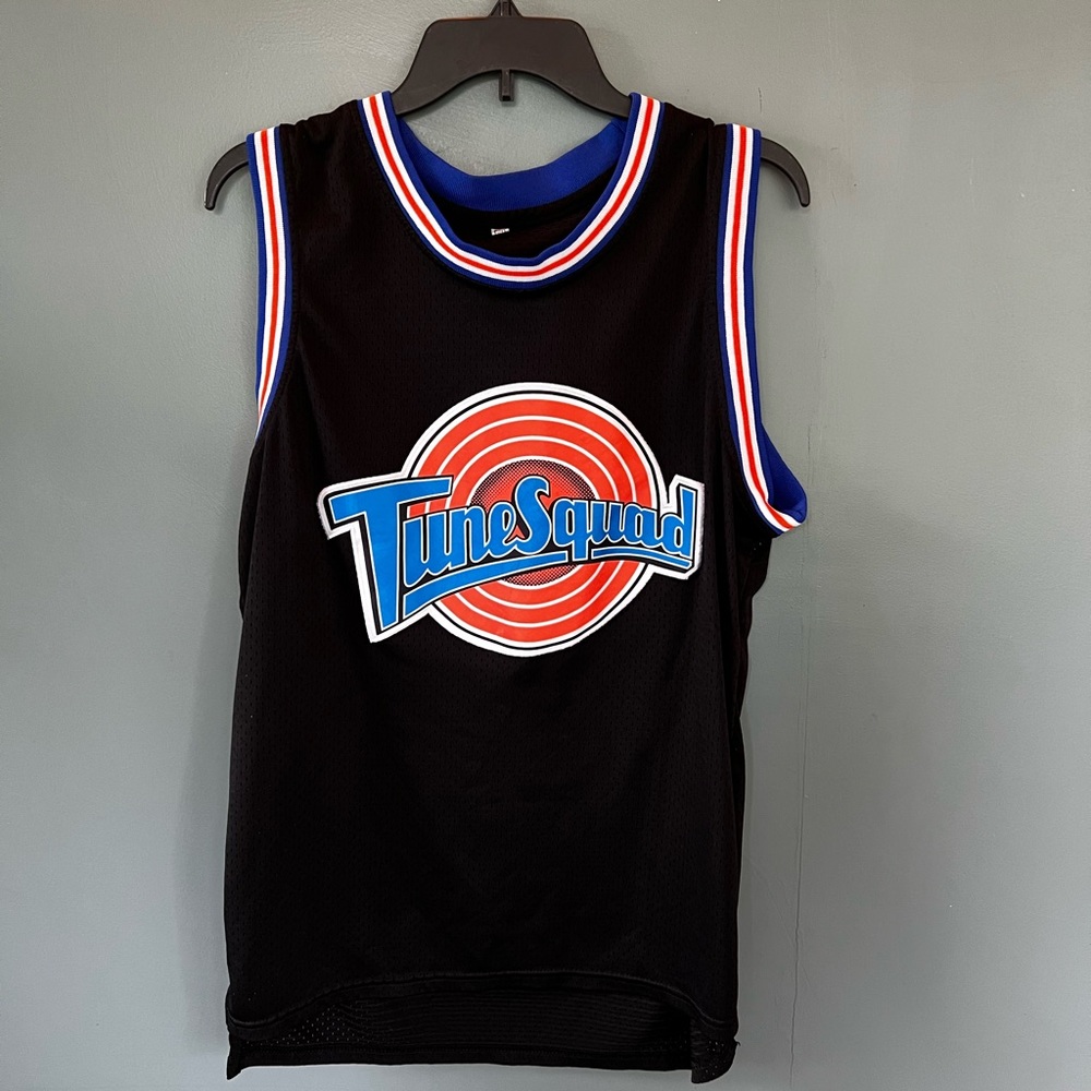 🏀 TuneSquad Basketball Jersey•black, small, mens• Bugs #1•Retro:Vintage style